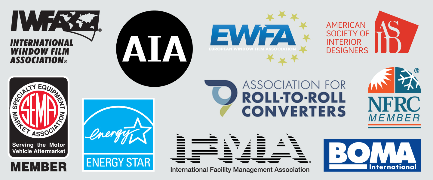 Industry associations that LLumar partners with 